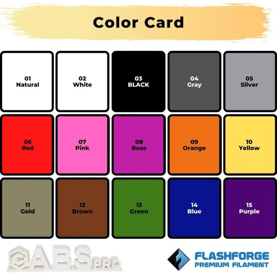 ABS_Pro_1Kg_ 2.85mm_Ultimaker_Black_evolusi3d_03 Color card premium ABS Pro 1Kg 2.85mm Ultimaker Black