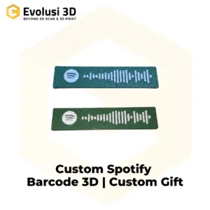 3D Spotify Barcode
