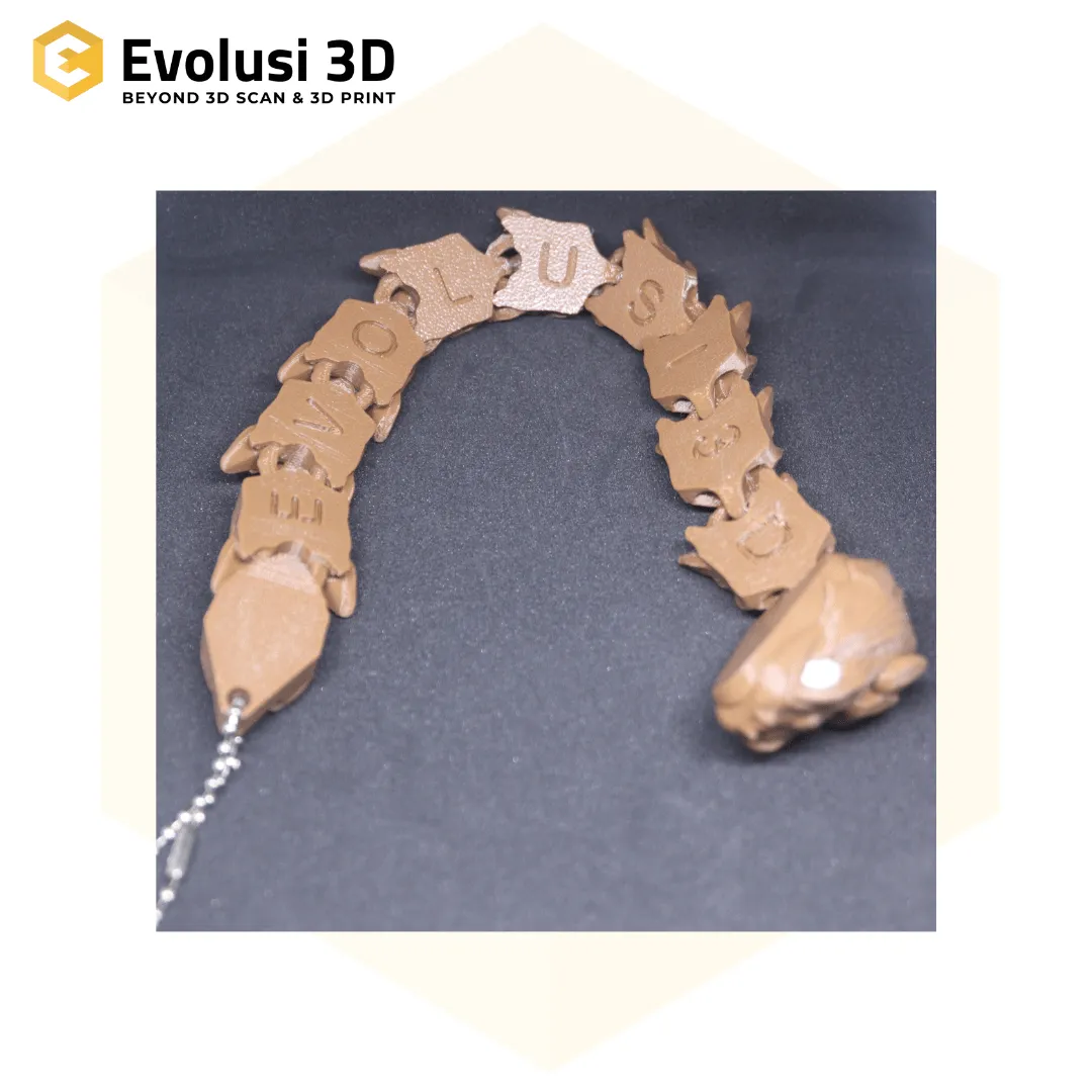 Ular Nama 3D Custom Gift-1-min