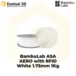 BambuLab ASA AERO with RFID White 1.75mm 1Kg
